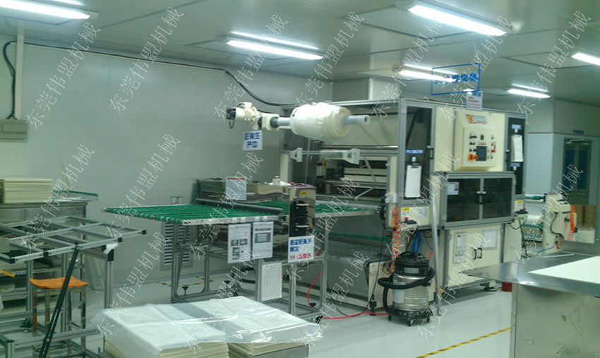 光學膜片清潔機，光學膜片除塵機