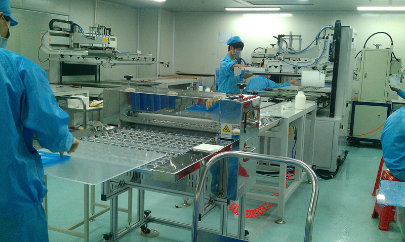 導光板絲印前表面除塵,除靜電